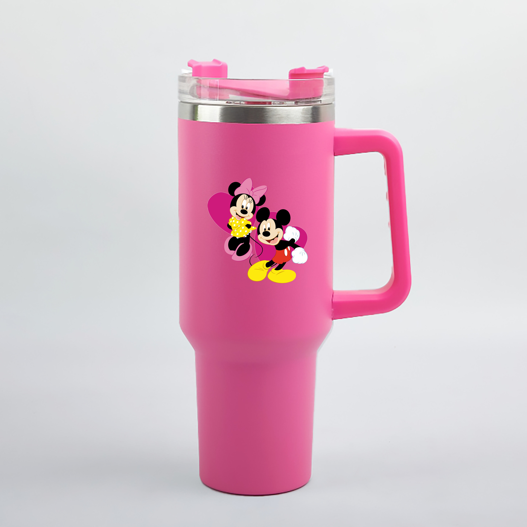 （画像用） ミッキーマウス Mickey Mouse 1200mL車用タンブラー（カラープリント）